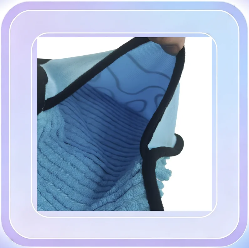 No.151_Blue Thick Pet Quick-Dry Absorbent Towel