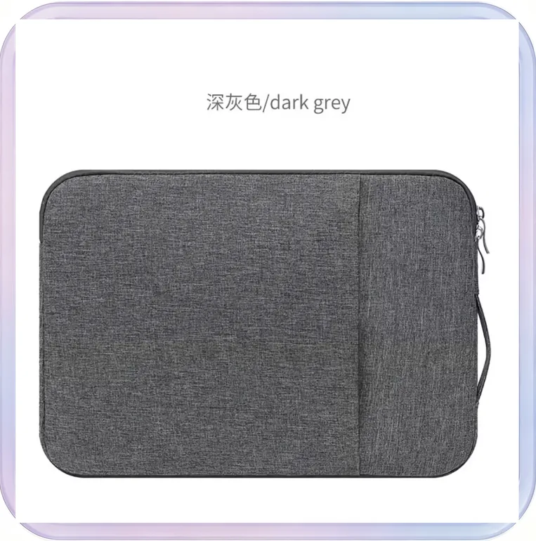 No_319_Oxford Cloth Notebook Sleeve Compatible with Apple (13 Inch Dark Gray)