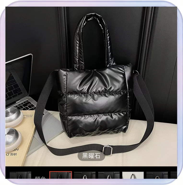 No_339_Nylon Backpack (Black)