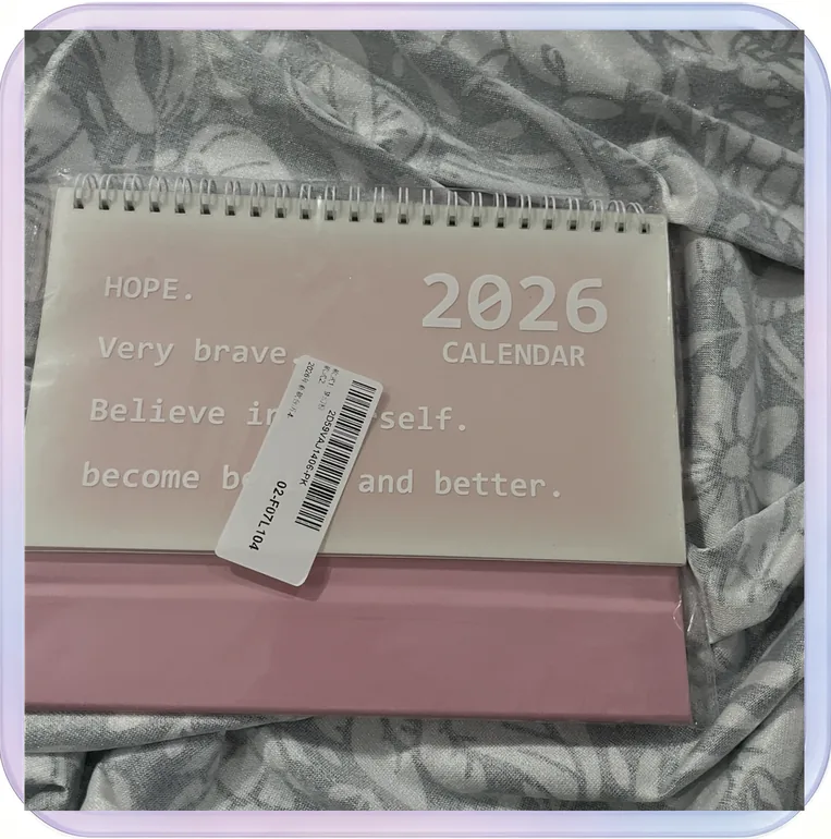 No_405_2026 New Calendar (Dream Pink)