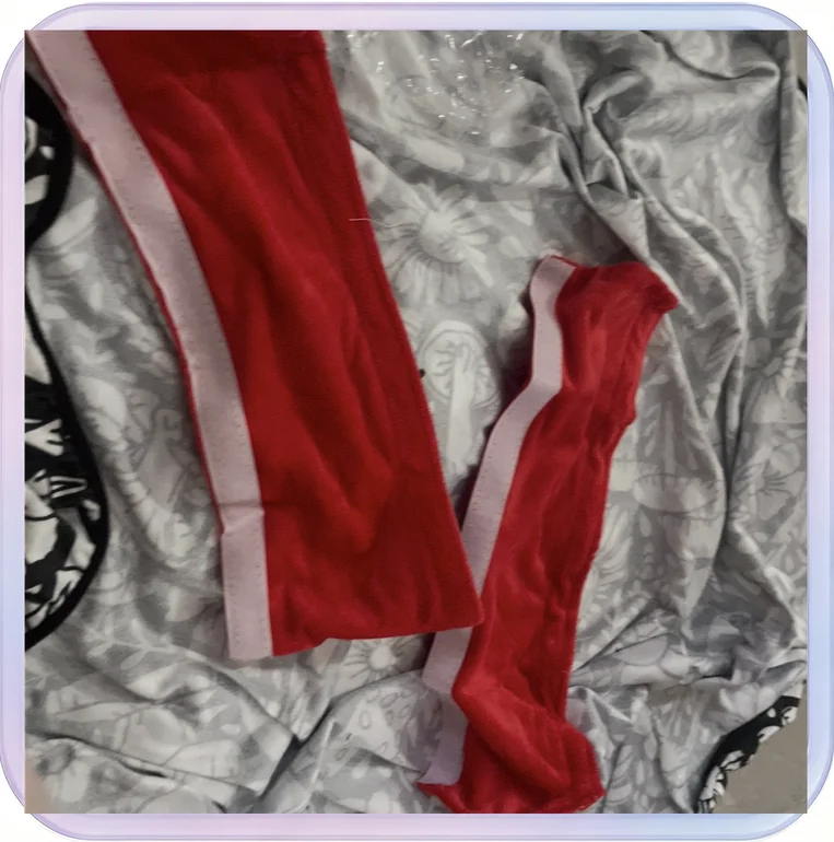 No_490_Red Refrigerator Door Handle Protector