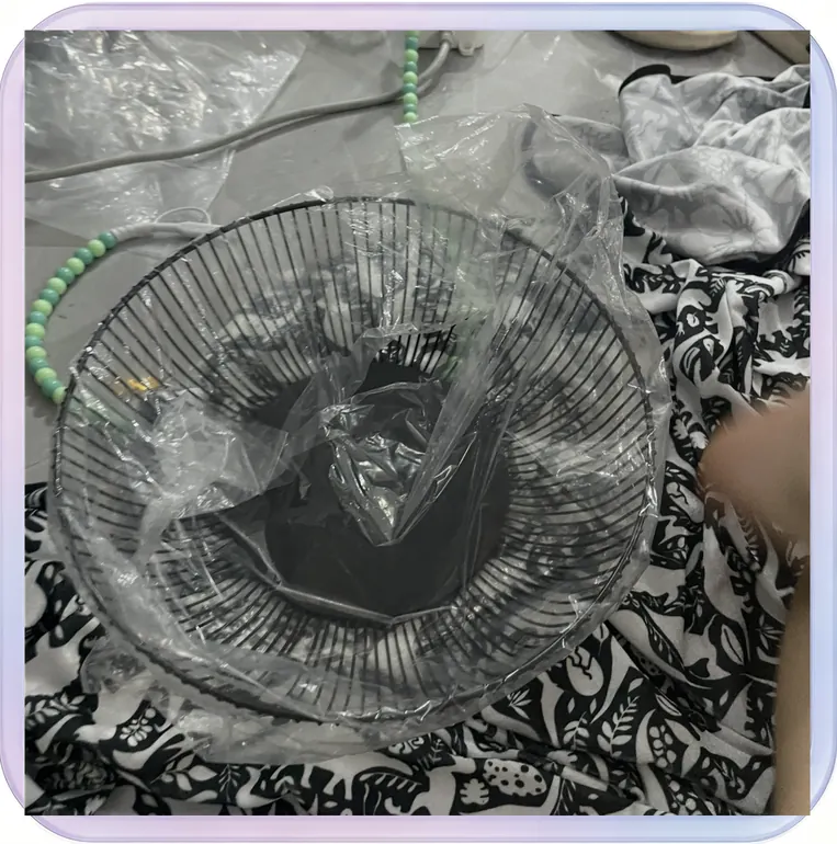 No_522_Black Open Iron Wire Fruit Basket Snack Tray